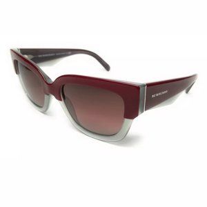 Burberry Women's Bordeaux and Grey Sunglasses!